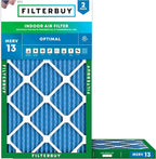 Filterbuy 16x32x1 Air Filter MERV 13 Optimal Smoke & Allergy Defense, by Filterbuy