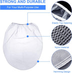 Boao 30 Pieces Paint Filter Strainer Bags White Fine Mesh Paint