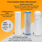 Enhanced RV Water Filter System – Triple Canister Filtration - Image 6