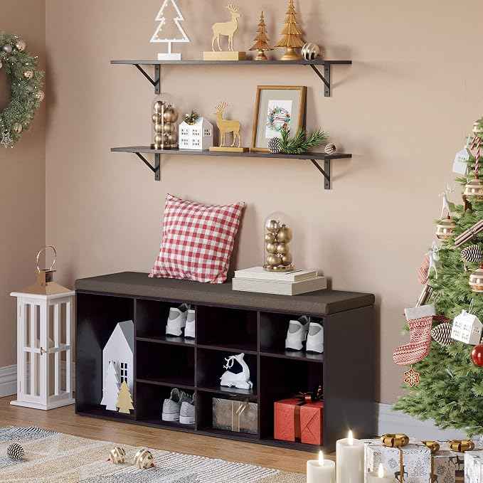 DINZI LVJ Shoe Storage Bench