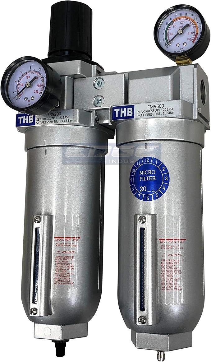 SUPER HEAVY DUTY HIGH FLOW AIR FILTRATION SYSTEM, 2 STAGE PARTICULATE FILTER - Image 2