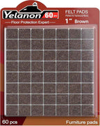 Yelanon Felt Furniture Pads -60 Pcs Premium Felt Pads