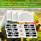 3 Replacement RAF-2 Air Filter And 3 Pack PK-1 Produce Saver Refills - Image 2