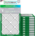 Filterbuy 14x22x1 Air Filter MERV 8 Essential Dust & Allergy Defense, by Filterbuy