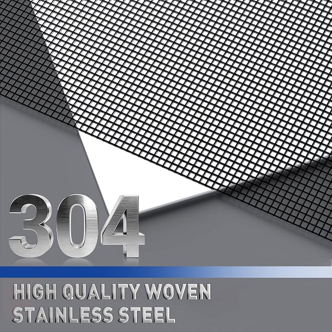 MAGZO 304 Stainless Steel Mesh Screen Roll 47in x 16.4ft - Image 3