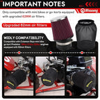 62mm Mini Bike Air Filter Cover - Image 3