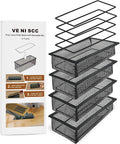 4-Pack Floor Register Cover Net Traps with 4 Steel Frames(Anti-snag)