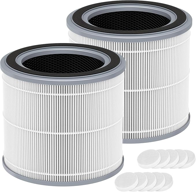 Filter Replacement for Hynik Alviera HH001 Air Puri-fier, 3 Stage H13 True HEPA by Lacvik