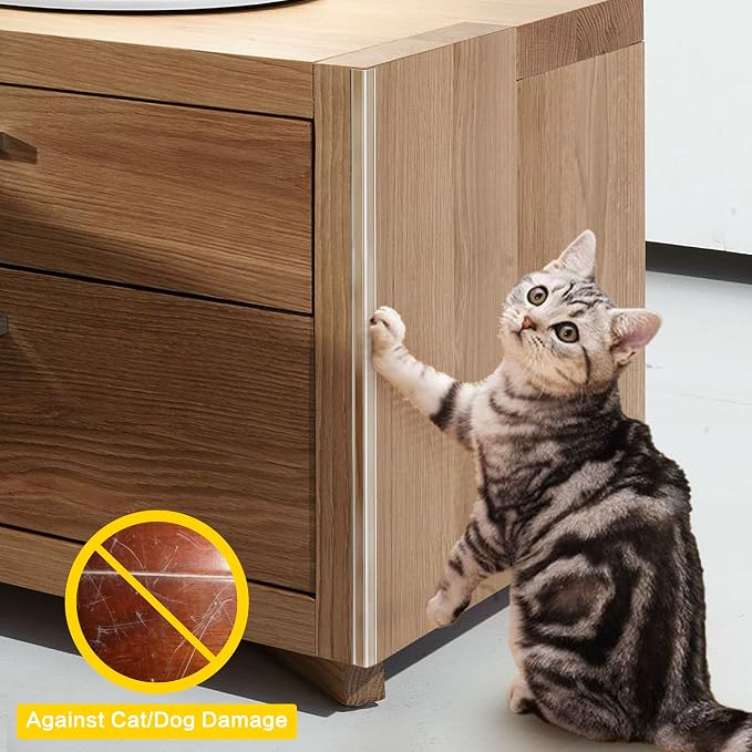 Clear Self-Adhesive Mini Wall Corner Protectors, Cute Corner Guards & Edge - Image 5