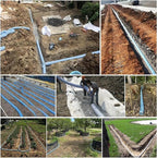 French Drain Pipe for Lawn, L 120ft) - Image 7