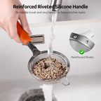 U-Taste Small Fine Mesh Strainer: 18/8 Stainless Steel 3.35in 30 Mesh Kitchen - Image 4