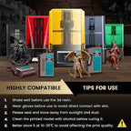 SUNLU 14K High Precision 3D Printer Resin 2KG, Standard 3D Printing Resin - Image 7