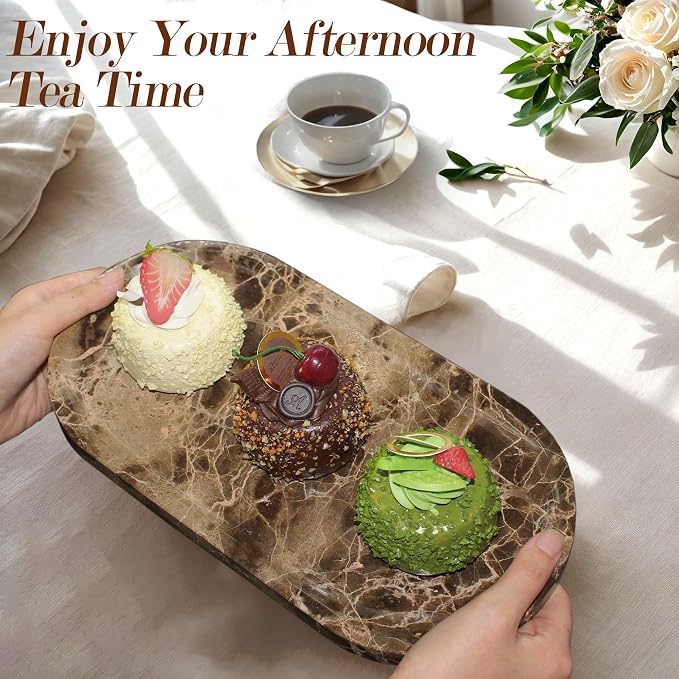 Genuine Real Natural Marble Tray - Image 8