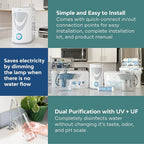 AMI Sola Pure, Under-The-Counter UV Water Purifier, Water Filter - Image 4