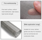 30 Mesh Metal Wire Mesh Screen, Stainless Steel Filter Cloth Roll, Vent Guard - Image 5
