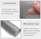 304 Stainless Steel Wire Mesh 30 Mesh Screen, Woven Metal Cloth Roll, Vent - Image 5