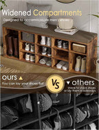 DINZI LVJ Shoe Storage Bench