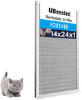 UBeesize 14x24x1 Reusable Electrostatic Air Filter HVAC AC Furnace Filter by UBeesize