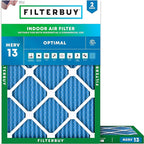 Filterbuy 10x14x1 Air Filter MERV 13 Optimal Smoke & Allergy Defense, by Filterbuy