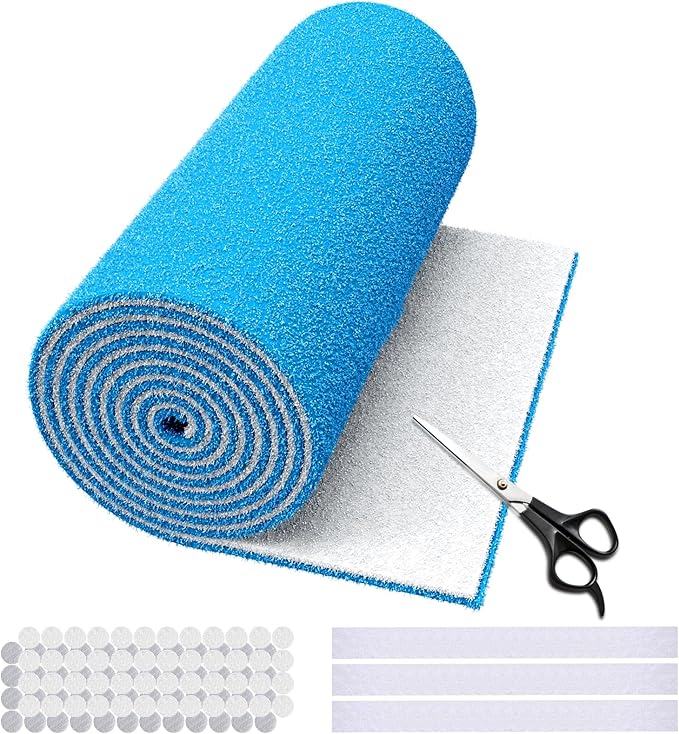 16 x 120" Air Vent Filters, Cut-to-Size MERV 8 Filter Material, Triple Layer by WAWINYAirVentFilters