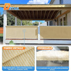 TANG Sun Shade Fabric Roll 8'x116' Shade Cloth - Image 4