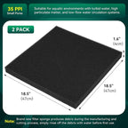 Borlech Aquarium Bio Filter Sponge Pad - Image 9