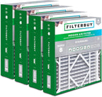 Filterbuy 21x21x5 Air Filter MERV 8 Essential Dust & Allergy Defense, by Filterbuy