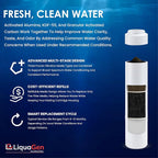 LiquaGen Activated Alumina + Carbon + KDF-55 Replacement Water Filter Cartridge - Image 6