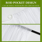 RYB HOME Outdoor Mosquito Net for Porch/Patio/Canopy/Gazebo - Image 5