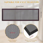 6 Pack Strong Magnetic Floor Vent Cover - Image 2