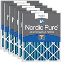 Nordic Pure 14x20x1 Pleated MERV 7 Air Filters 6 Pack by NordicPure