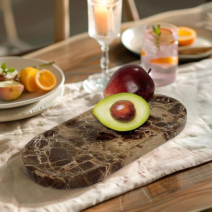 Genuine Real Natural Marble Tray - Image 6