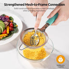 U-Taste Small Fine Mesh Strainer: 18/8 Stainless Steel 3.35in 30 Mesh Kitchen - Image 6