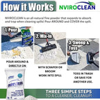2-N-1 Water-Filtering | Super Absorbent & Encapsulant Spill Cleanup up to 216lbs - Image 7