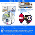 Waterdrop EDR1RXD1 Replacement for Everydrop® Filter 1, W10295370A, Kenmore® - Image 4