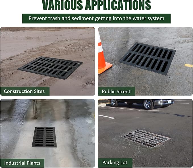 PET Storm Drain Filter-47.2x47.2x23.6in Oil & Sediment Guard - Image 6
