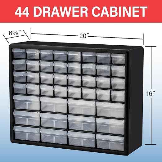 Akro-Mils 44-Drawer Plastic Drawer Storage Cabinet