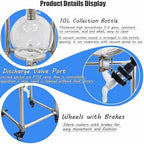 INTSUPERMAI 10L Buchner Funnel Filtering Kit, - Image 6