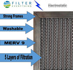 Filter Everything Electrostatic Furnace Filter – Washable Permanent Air Filter - Image 2