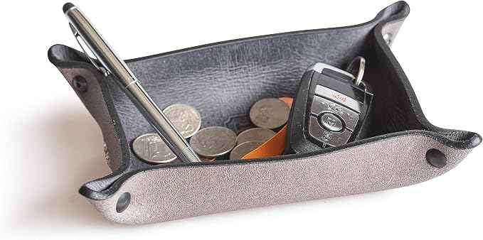 Main Street Forge Leather Valet Tray