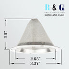 4 PCS-Cone-Type Spark Arrestor Screen 2.8” - Image 2