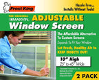 Frost King 2AWS1045 WB Marvin Adjustable Window Screen, 10in High x Fits - Image 2
