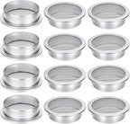 2-Inch Round Open Screen Vent, Mill Finish, 12 Pack by Unknown