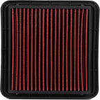 DNA Motoring AFPN-023-RD Clean Air Washable Drop In Panel Air Filter Enhance - Image 4