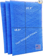 Fast-Shipped-Filters 3 Pack 20x25 Replacement Filter Pads Compatible by Unknown