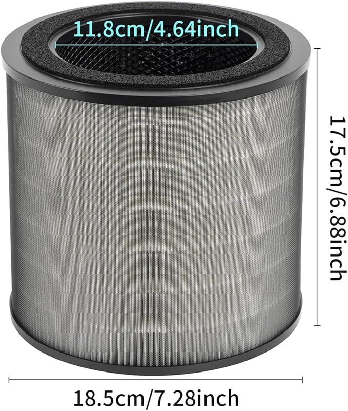 Air Filter, Compatible For Philips, Air Purifiers AC0950/10 AC0951/13 AC0820/10 - Image 2