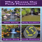 PONDSCAPE Pond Flocculant – Clears Cloudy & Murky Pond Water – Fast-Acting - Image 4