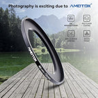 46mm Lens to 72mm Camera Lens Adapter, 46mm to 72mm Filter Step-Up Adapter Ring - Image 2