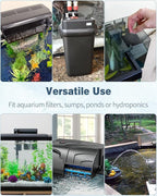 Pawfly 2 Pack Aquarium Bio Sponge Filter Media Pad, 40 PPI Filter Foam Sponge - Image 3