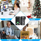 Doorbells, Waterproof Wireless Doorbell Hands Free, 1000ft Range Door Bell - Image 7